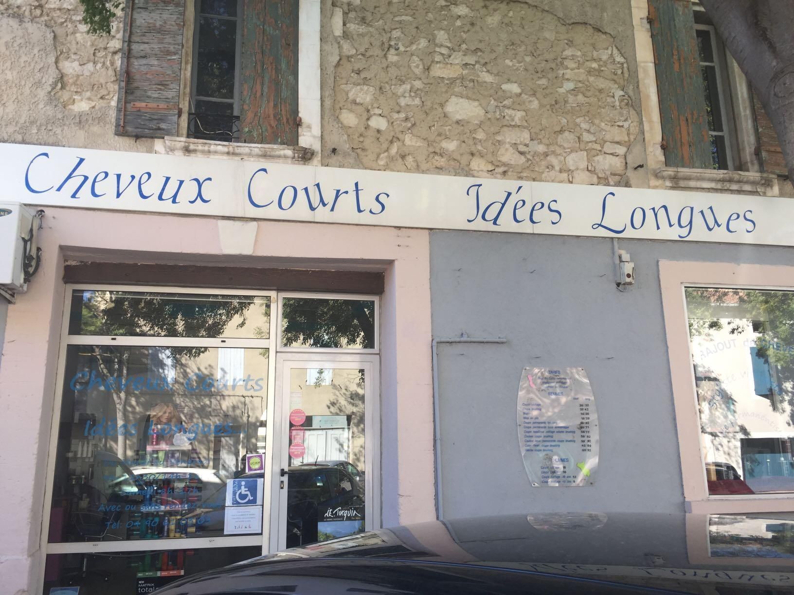 cheveux courts, idées longues