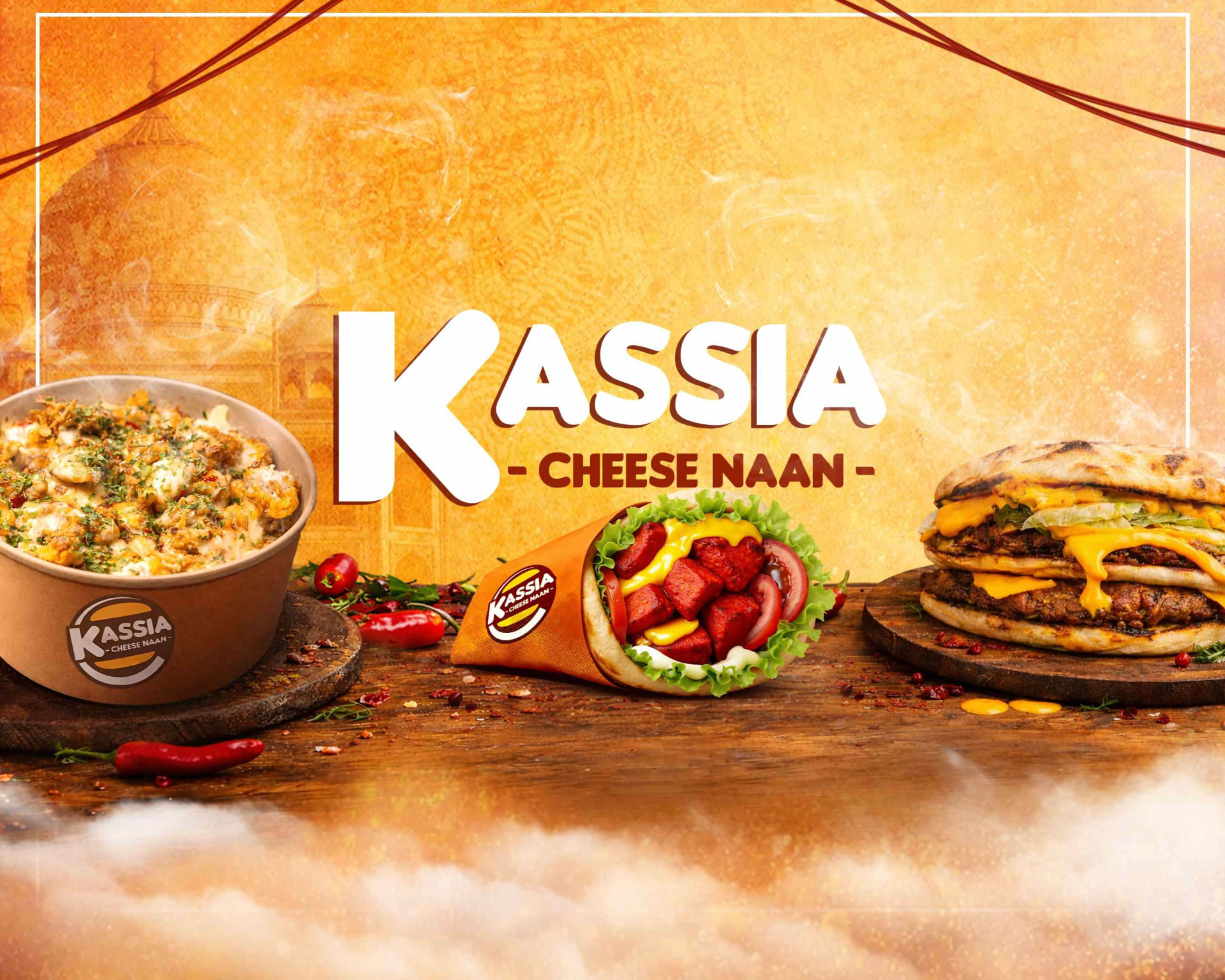 Kassia cheese naan